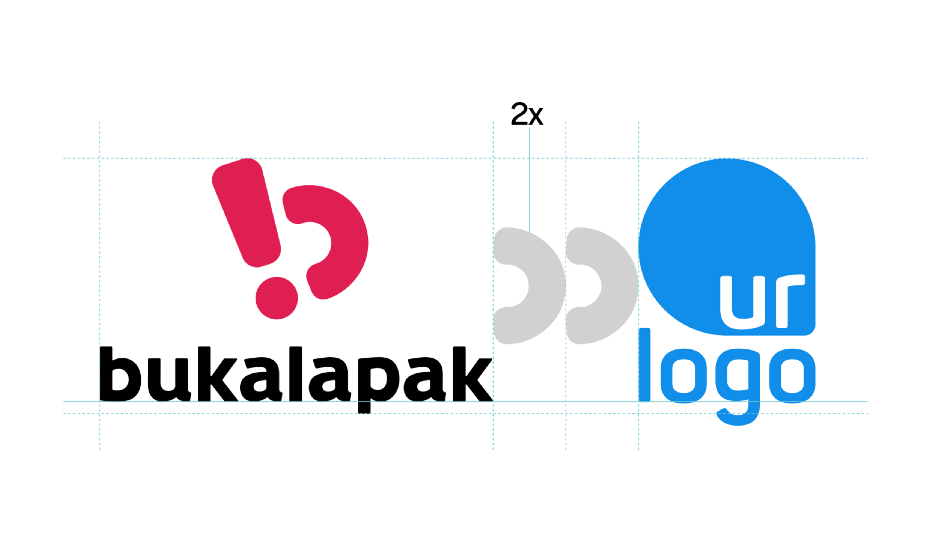 Vertical logo freespace